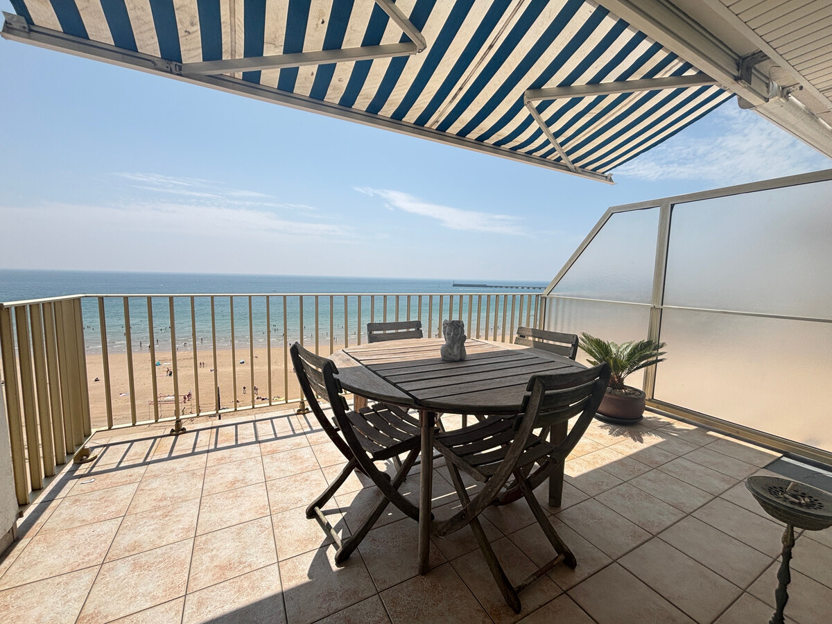Appartement 2 étoiles face plage, 7e étage, 4 pers - Photo 1