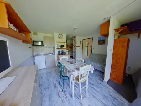Studio 24 m² lumineux avec loggia aux Rousses : photo 2