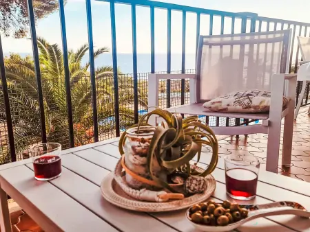 Studio Loomins rénové 2025, vue piscine à Tossa de Mar : photo 14