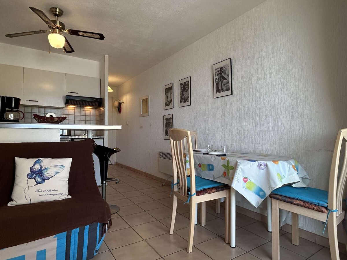 Studio cabine à Banyuls, vue mer, plage à 100 m - Photo 4