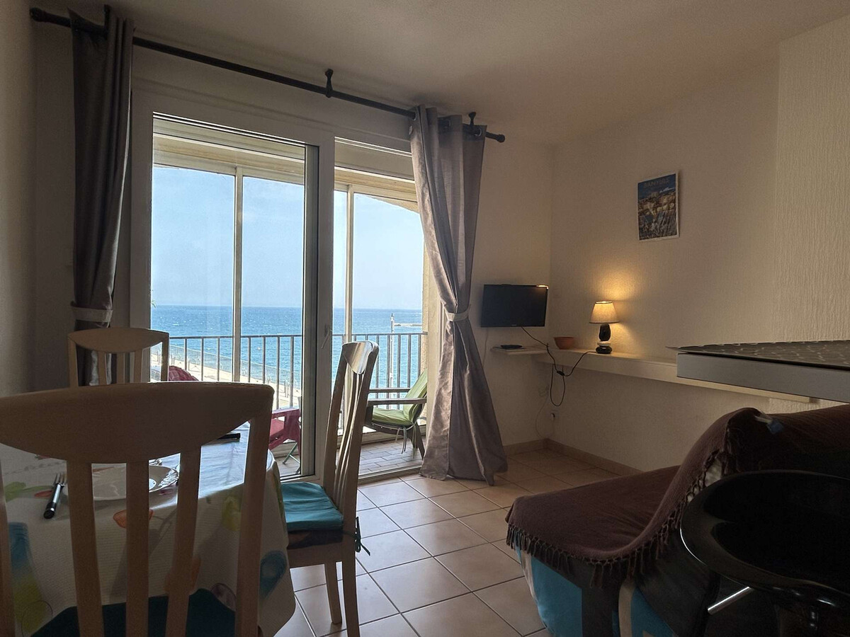 Studio cabine à Banyuls, vue mer, plage à 100 m - Photo 6