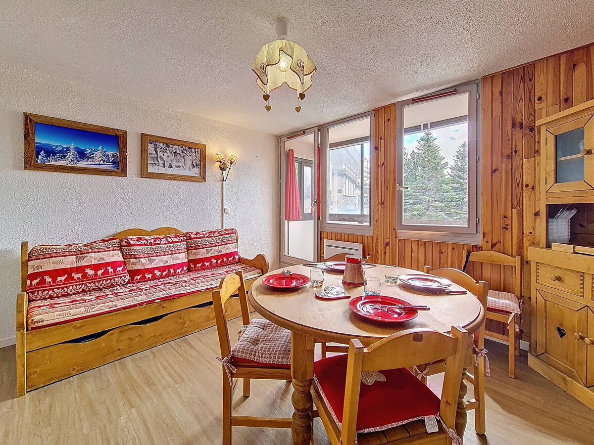 Studio 22m² aux Menuires avec balcon sud fermé - Photo 1