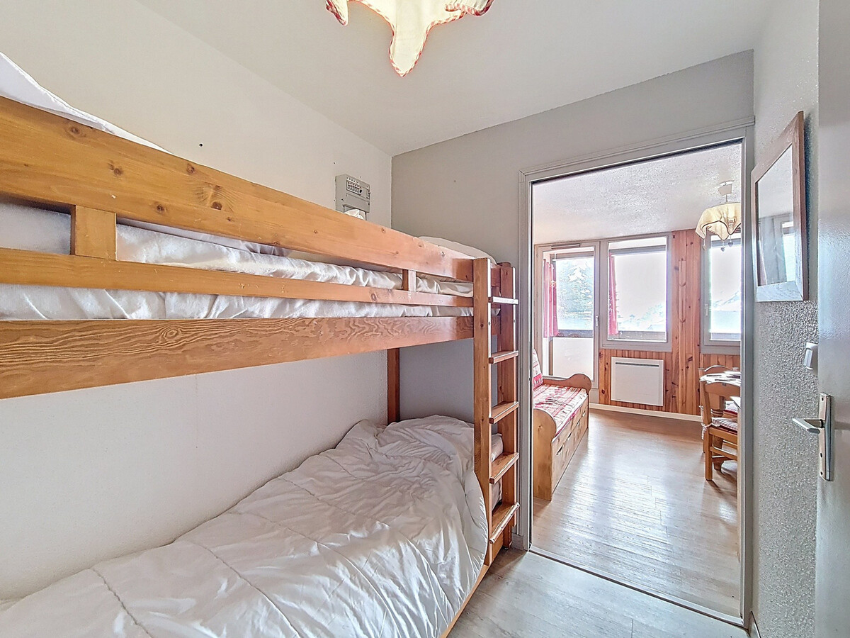 Studio 22m² aux Menuires avec balcon sud fermé - Photo 7