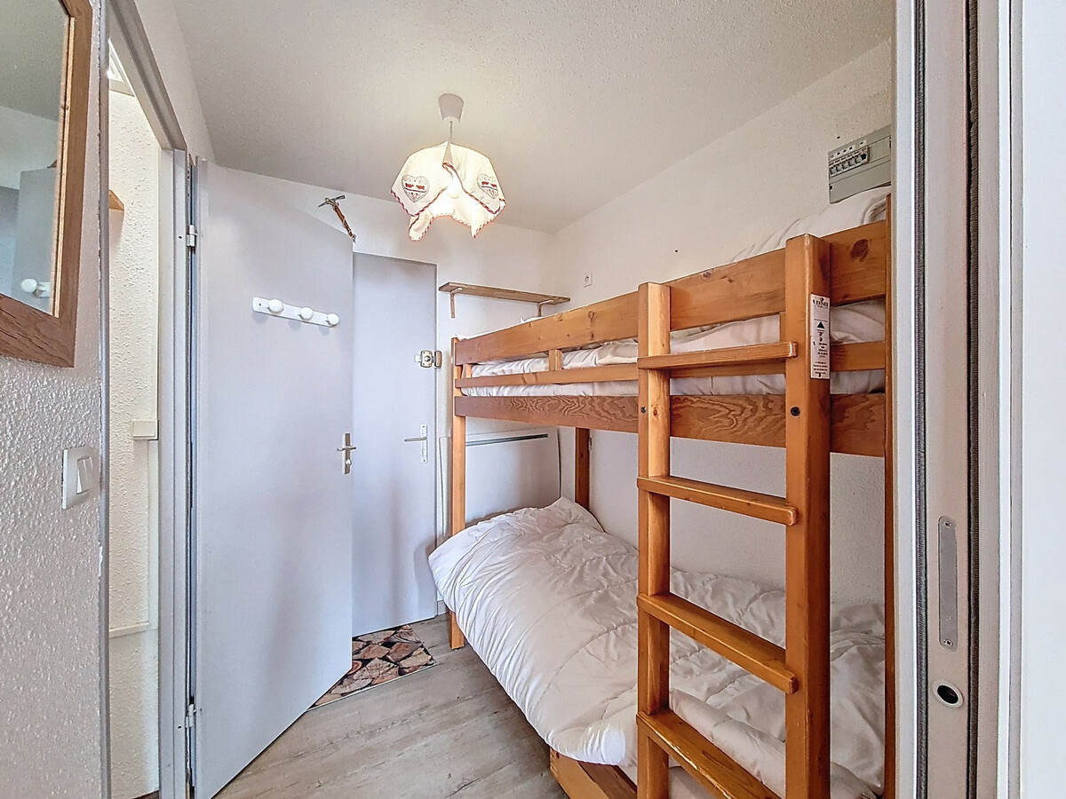 Studio 22m² aux Menuires avec balcon sud fermé - Photo 8