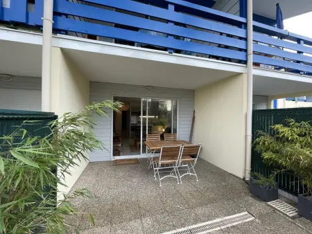 T2 avec jardinet et piscine partagée à Soustons, parking privé : photo 7