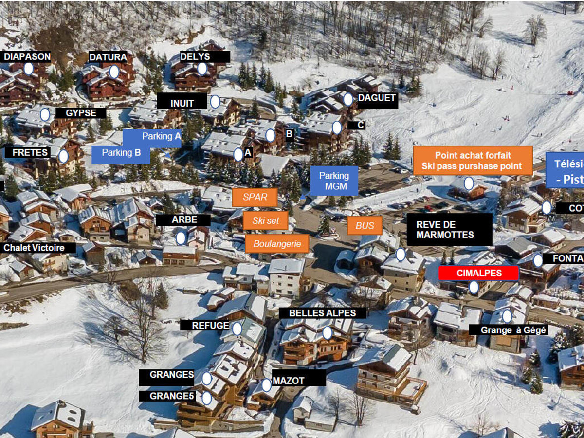 Appartement 3 chambres à 350m des pistes de Méribel - Photo 13