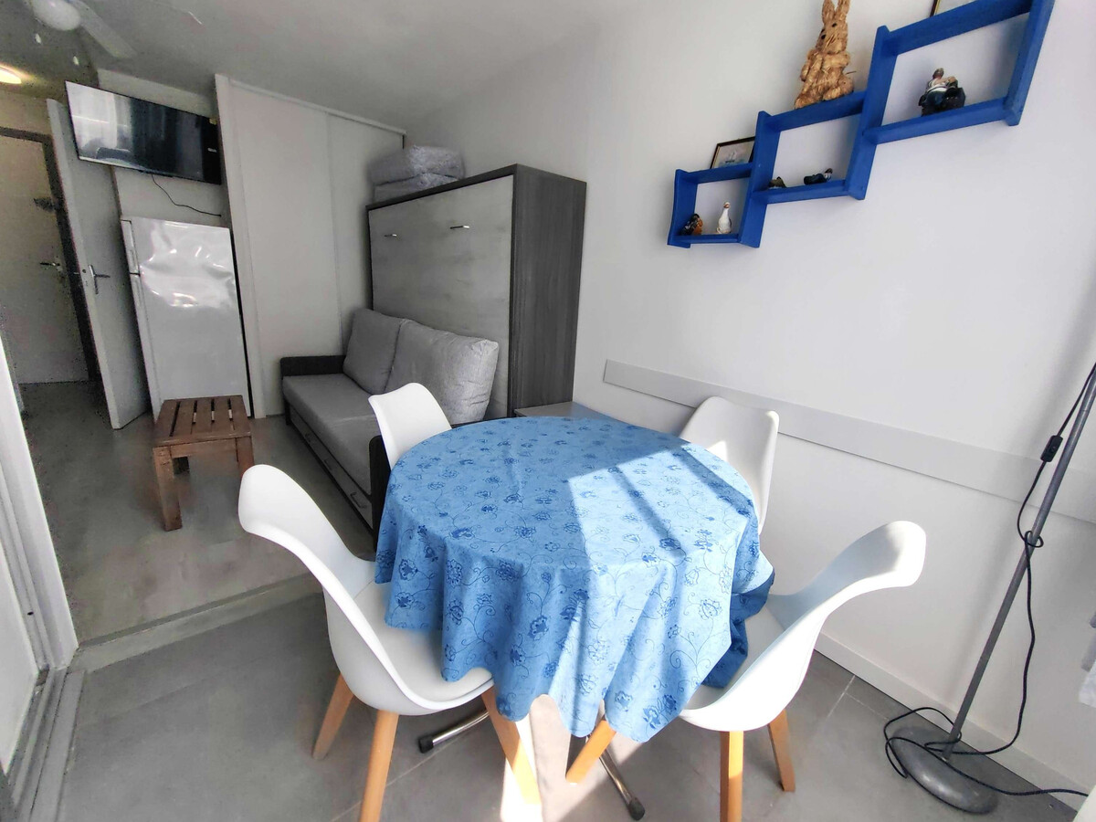 Studio cabine 4 pers, Cap d'Agde, 200 m plage - Photo 2