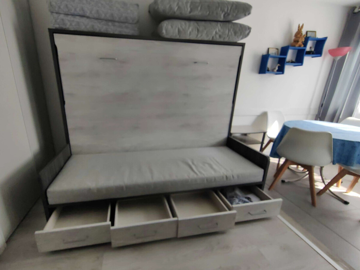 Studio cabine 4 pers, Cap d'Agde, 200 m plage - Photo 4