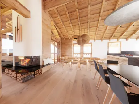 Location chalet à Vars, Chalet de luxe à Vars avec sauna et parking privé