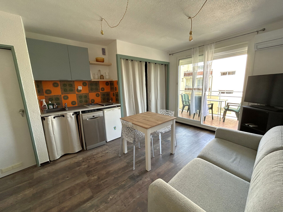 Studio 4 pers. avec balcon à Argelès-sur-Mer - Photo 1