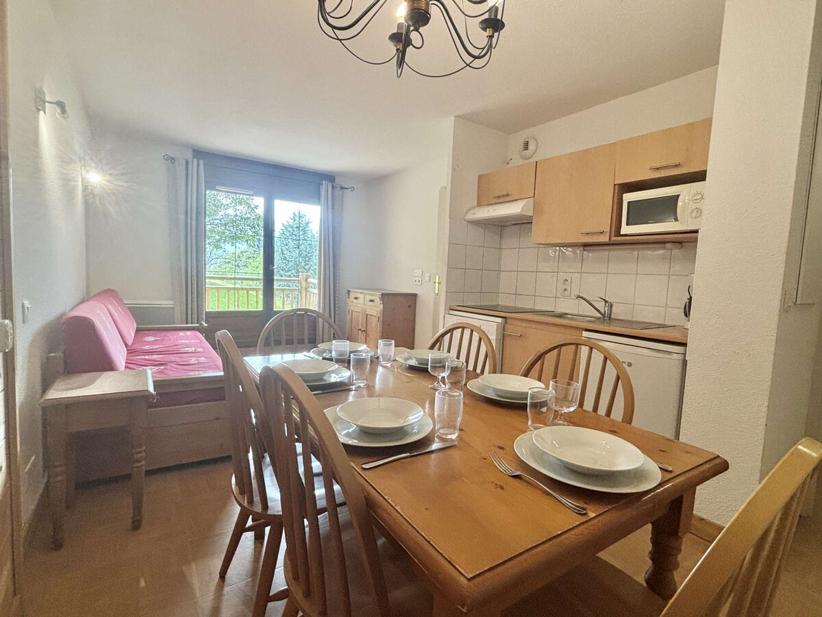 Appartement 6 pers. à Flumet, piscine et terrasse montagne - Photo 2