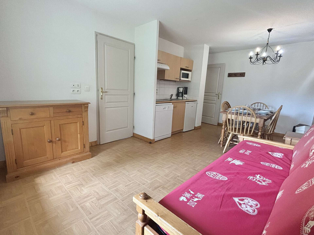 Appartement 6 pers. à Flumet, piscine et terrasse montagne - Photo 7