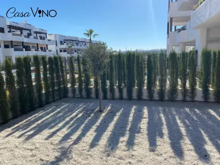Appartement moderne près de la plage, climatisé, 2 chambres, avec jardin commun : photo 23