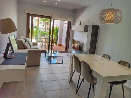 Appartement 2 chambres avec piscine partagée à San Juan de los Terreros : photo 4