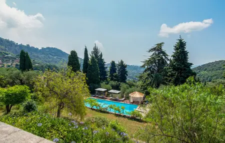 Maison 5 pers. avec piscine et vue mer à Grasse : photo 8