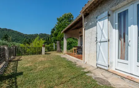 Maison 5 pers. avec piscine et vue mer à Grasse : photo 12