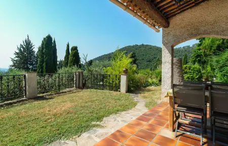 Maison 5 pers. avec piscine et vue mer à Grasse : photo 13