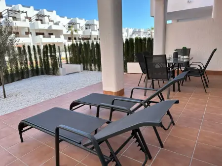Appartement 2 chambres avec piscine commune à San Juan de los Terreros : photo 3