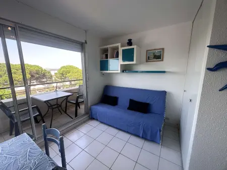 Studio cabine rénové avec vue mer au Grau-du-Roi, Port Camargue : photo 5