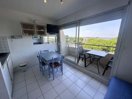 Studio cabine rénové avec vue mer au Grau-du-Roi, Port Camargue : photo 6