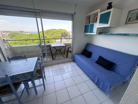 Studio cabine rénové avec vue mer au Grau-du-Roi, Port Camargue : photo 12