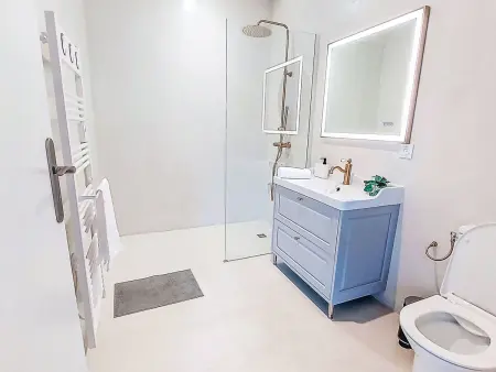 Maison Les Cariatides 3 – plage à 100 m, piscine commune : photo 16