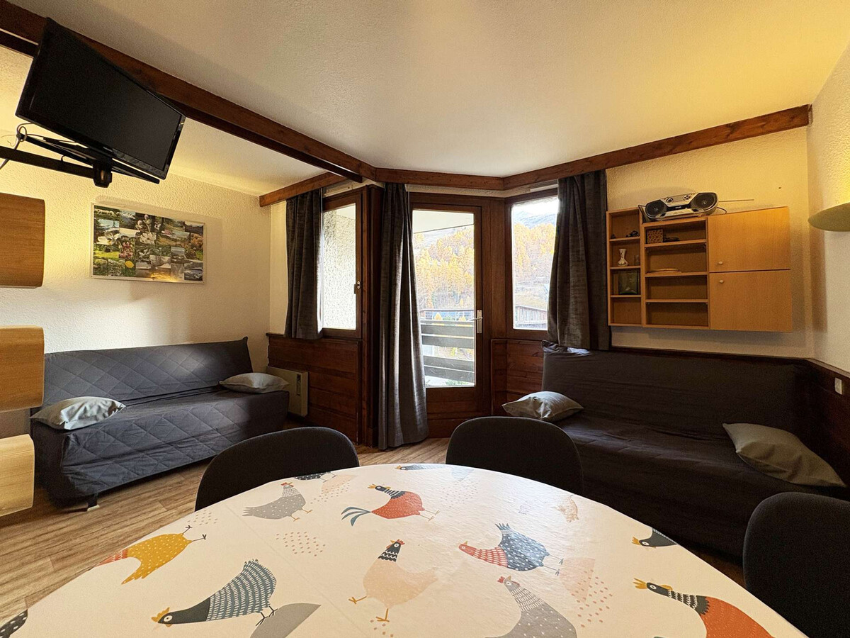 Studio 6 pers aux pieds des pistes, balcon sud Les Orres - Photo 2