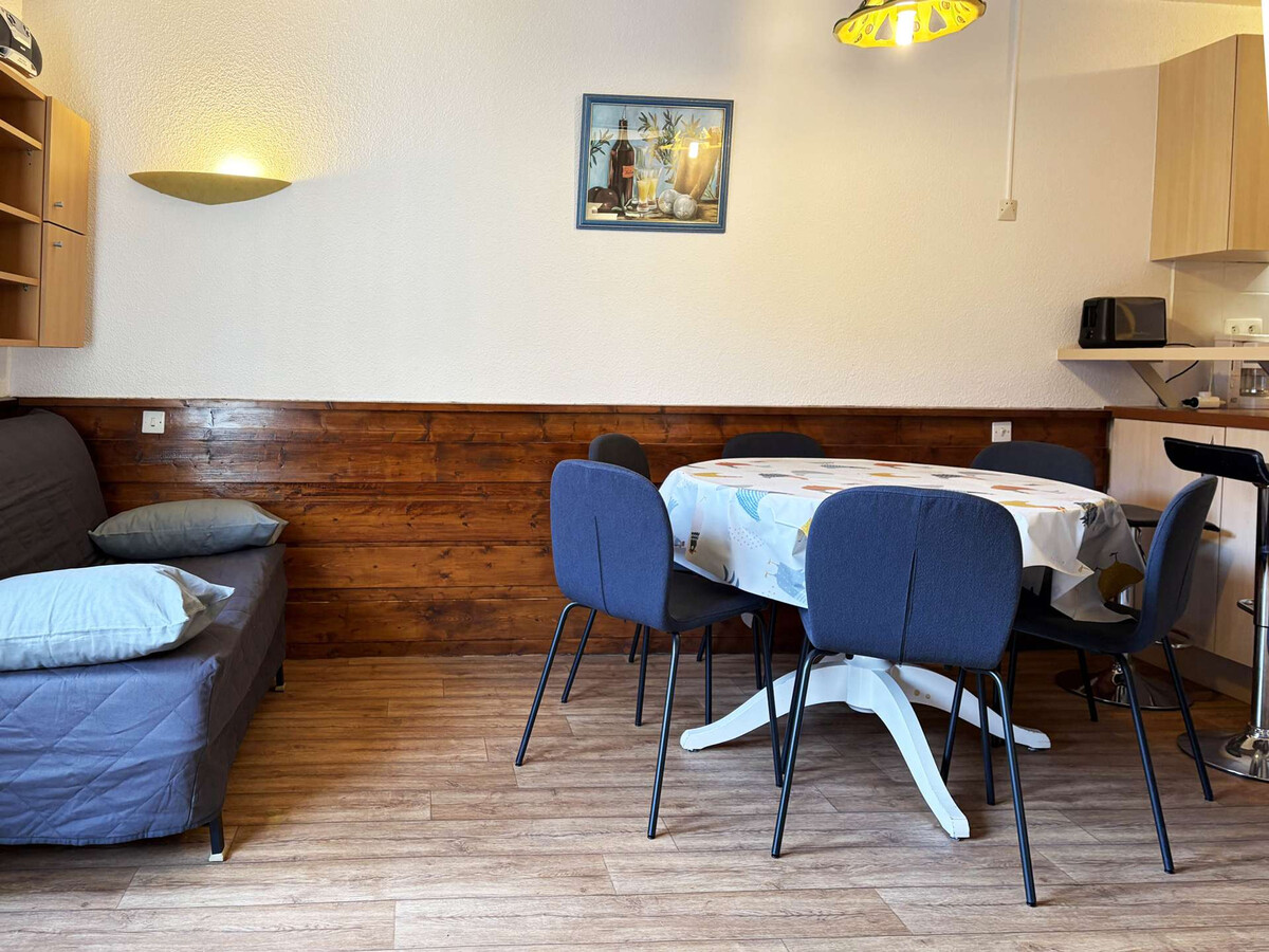 Studio 6 pers aux pieds des pistes, balcon sud Les Orres - Photo 3