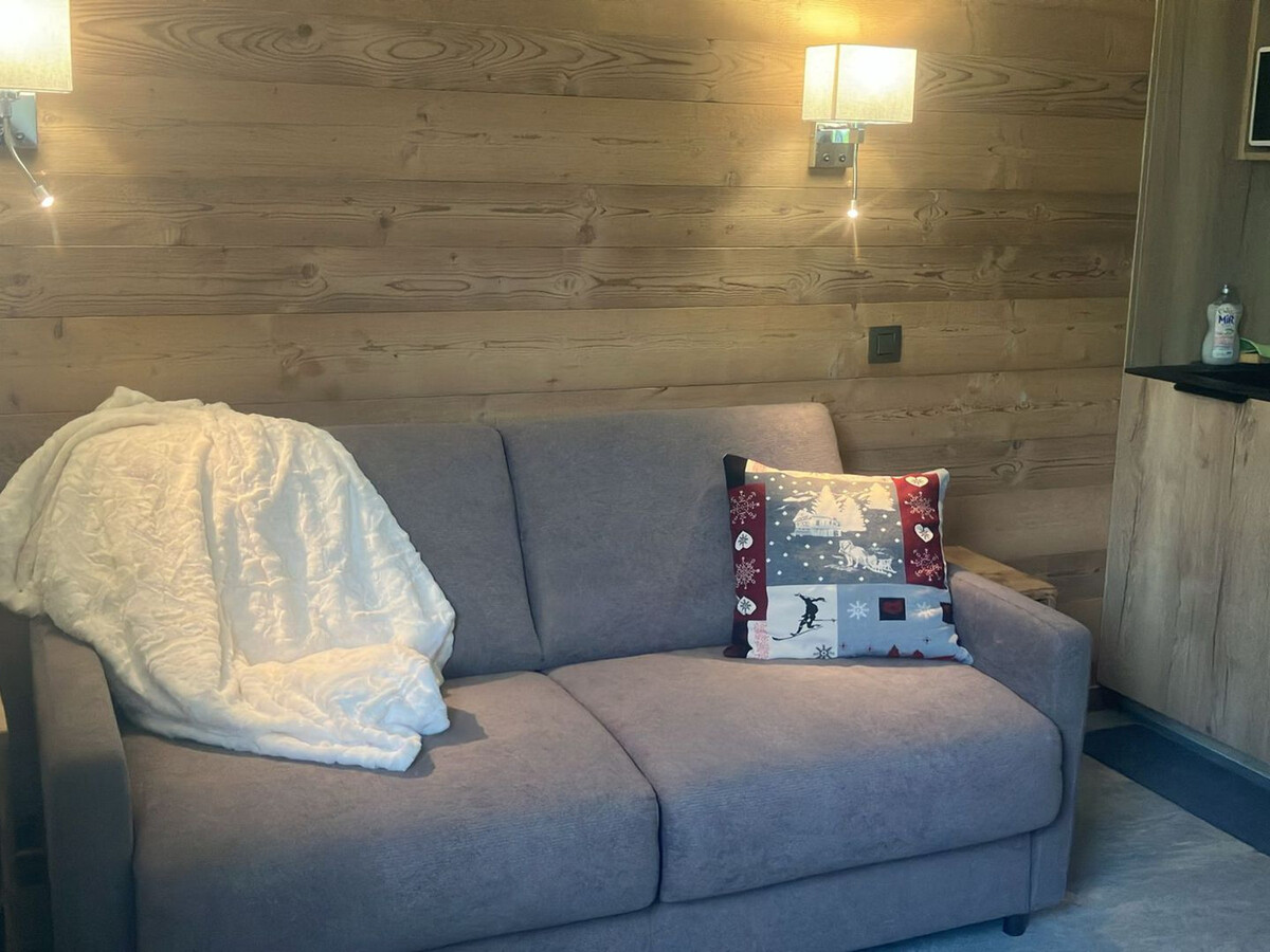 Studio 17m² à 300m des pistes, parking et casier à ski - Photo 1