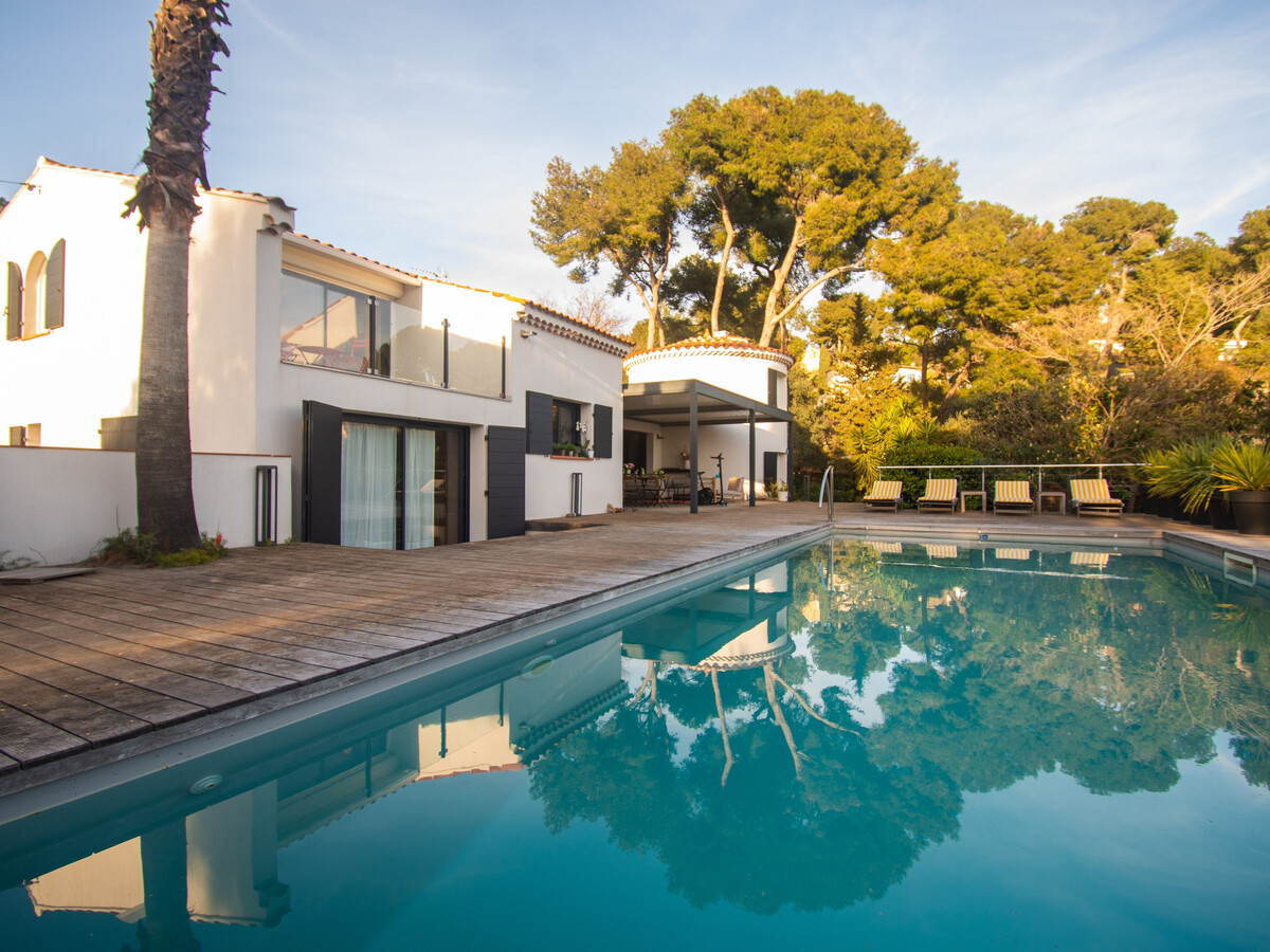 Villa 8 pers. avec piscine et vue mer à Carqueiranne - Photo 2