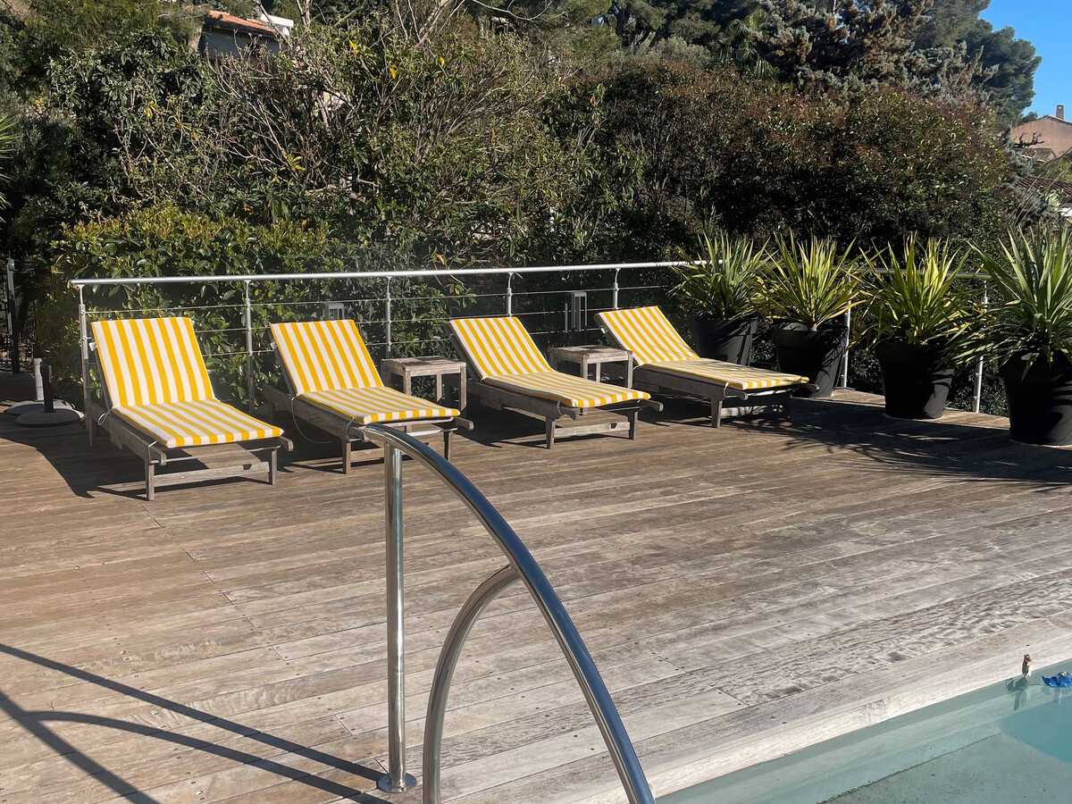 Villa 8 pers. avec piscine et vue mer à Carqueiranne - Photo 4