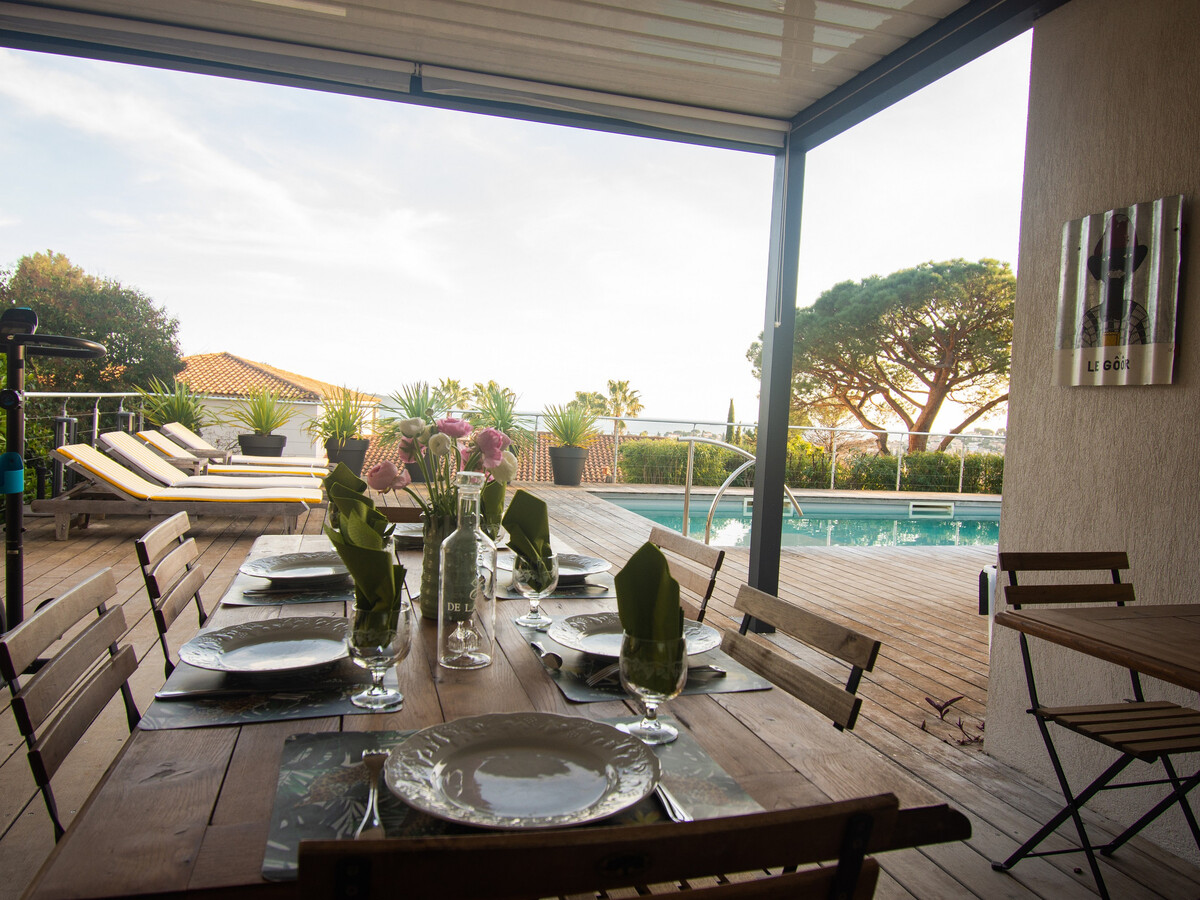 Villa 8 pers. avec piscine et vue mer à Carqueiranne - Photo 6