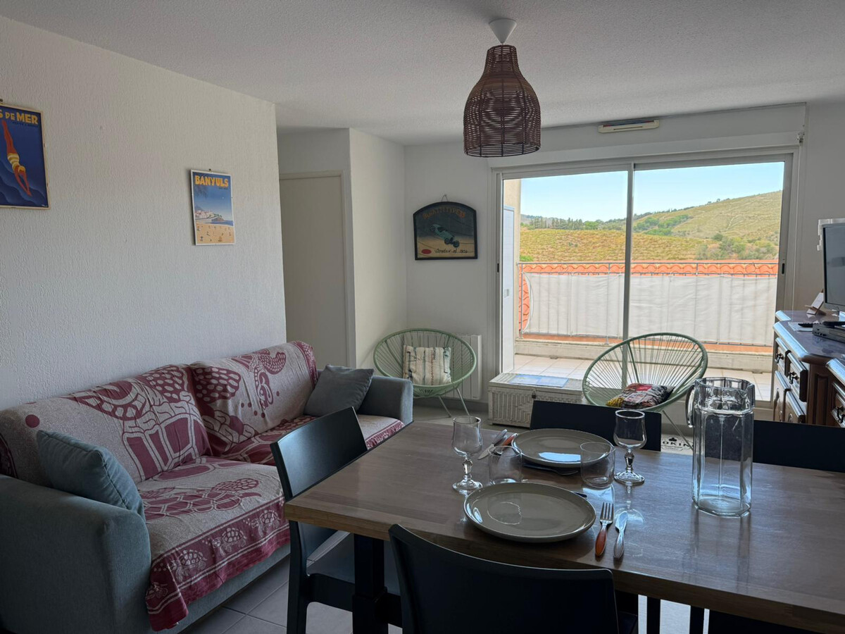 Appartement 4 pers. climatisé à Banyuls-sur-Mer, terrasse plage - Photo 2