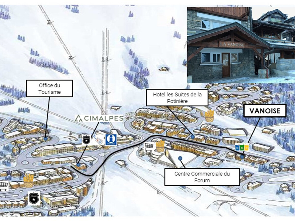 Appartement 6 pers., 3 chambres à Courchevel 1850 - Photo 15