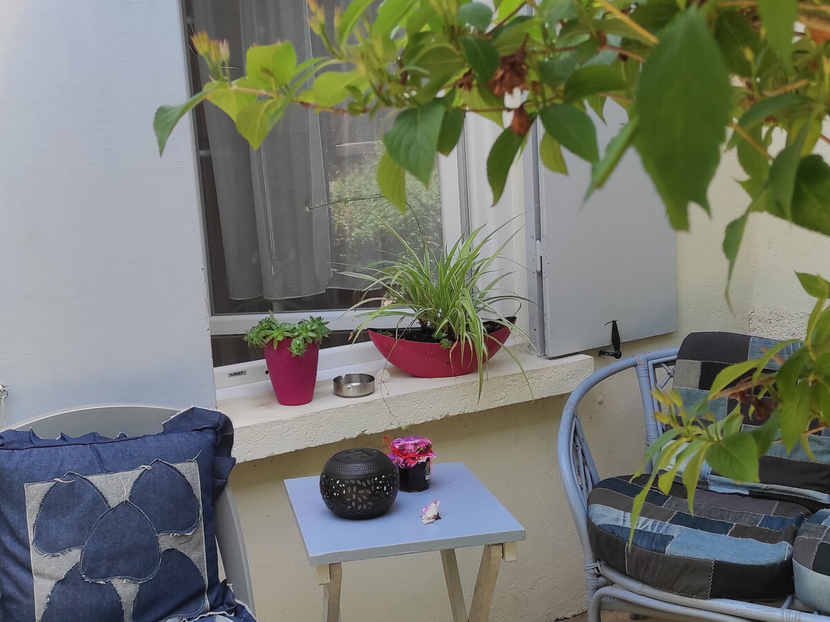 Gîte Les Glycines – 5 pers., jardin, wifi et animaux - Photo 9