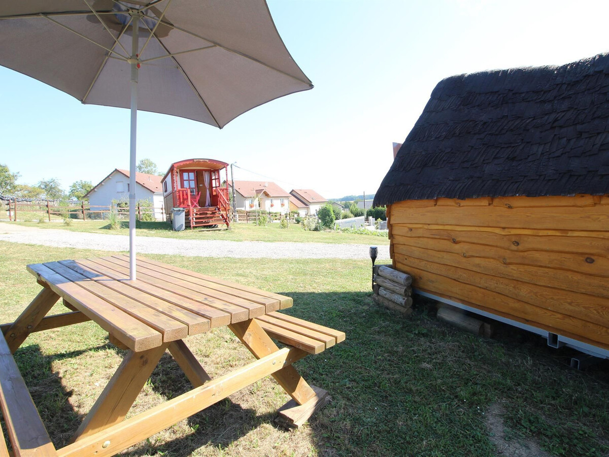 Roulotte comtoise avec piscine chauffée, Vallée de la Saône - Photo 11