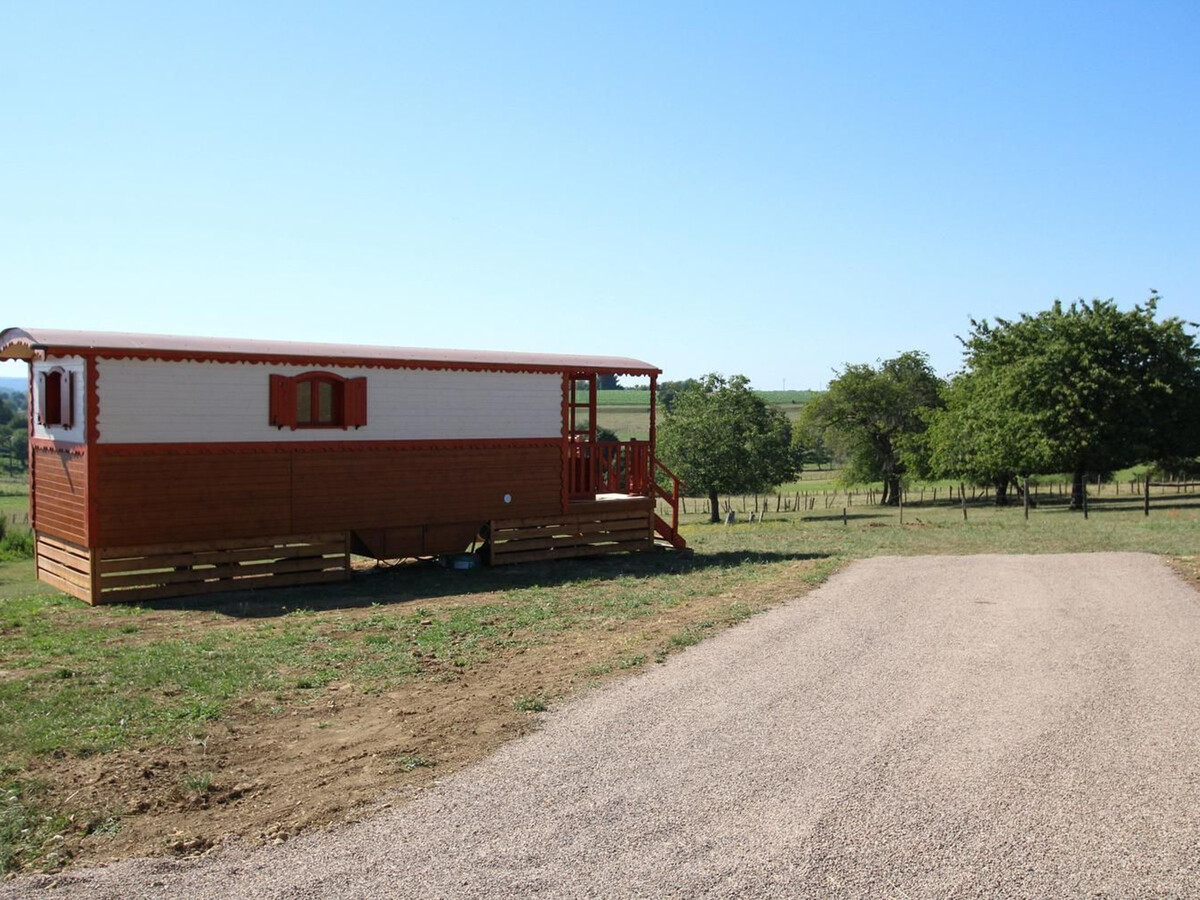 Roulotte comtoise avec piscine chauffée, Vallée de la Saône - Photo 13