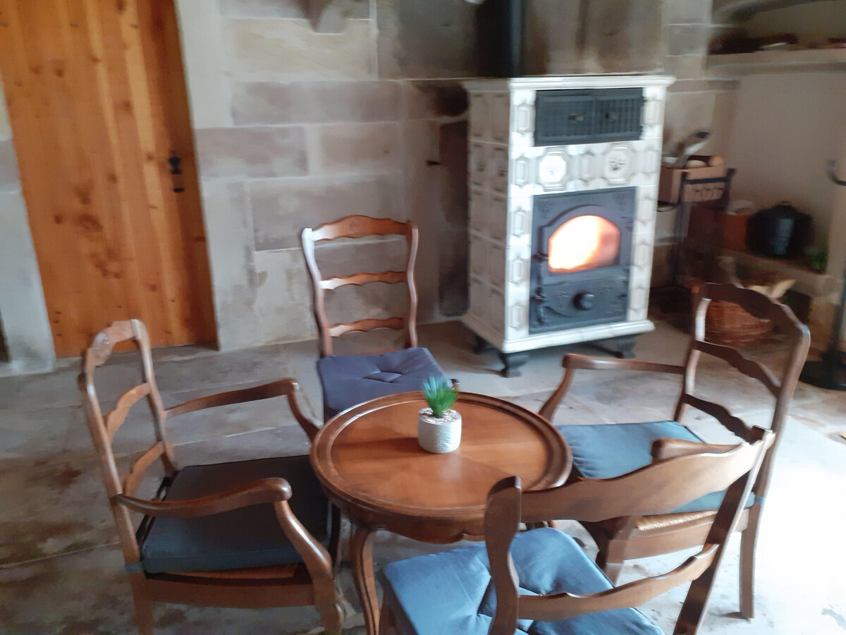 Gîte Chez Didion, ancienne ferme rénovée 6 pers. Saint-Bresson - Photo 5