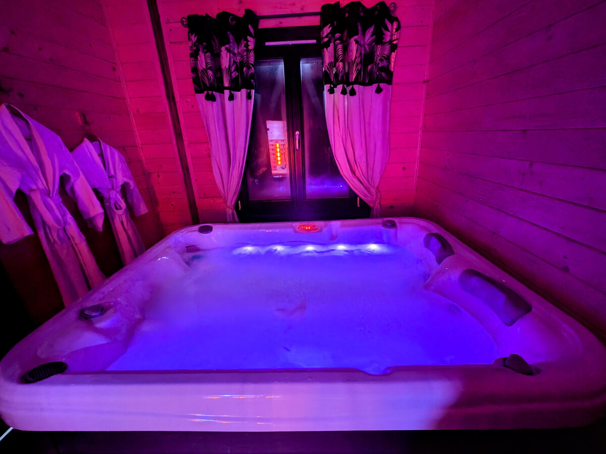 Gîte Cœur de Marie : spa et sauna aux 1000 Étangs - Photo 10
