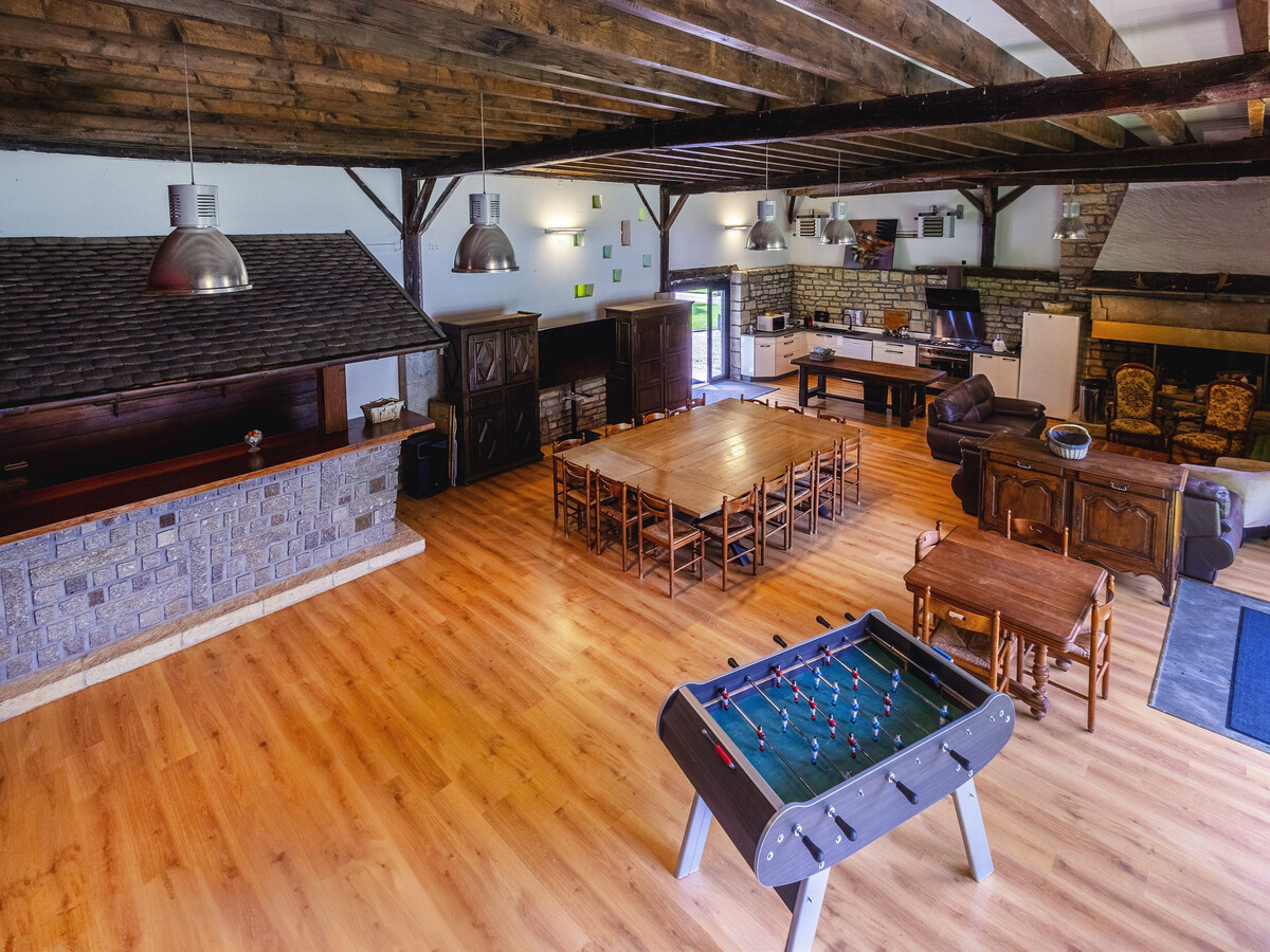Gîte 21 personnes avec spa, piscine et parc aux daims - Photo 14