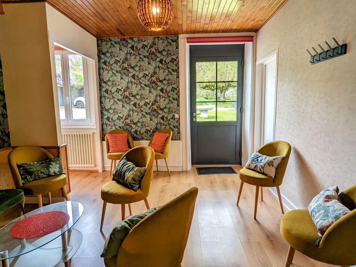 Gîte 21 personnes avec spa, piscine et parc aux daims - Photo 22