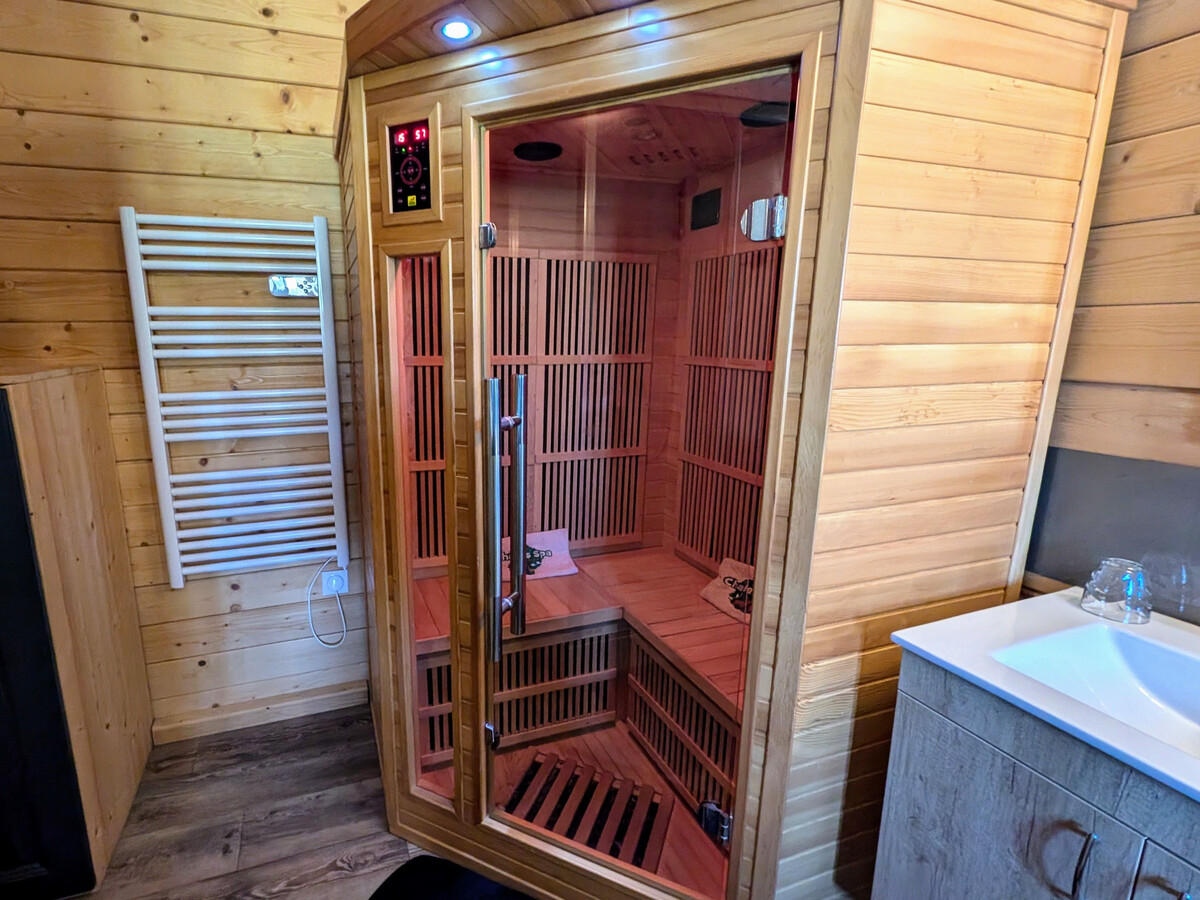 Chalet Griotte avec spa et sauna aux Vosges - Photo 10