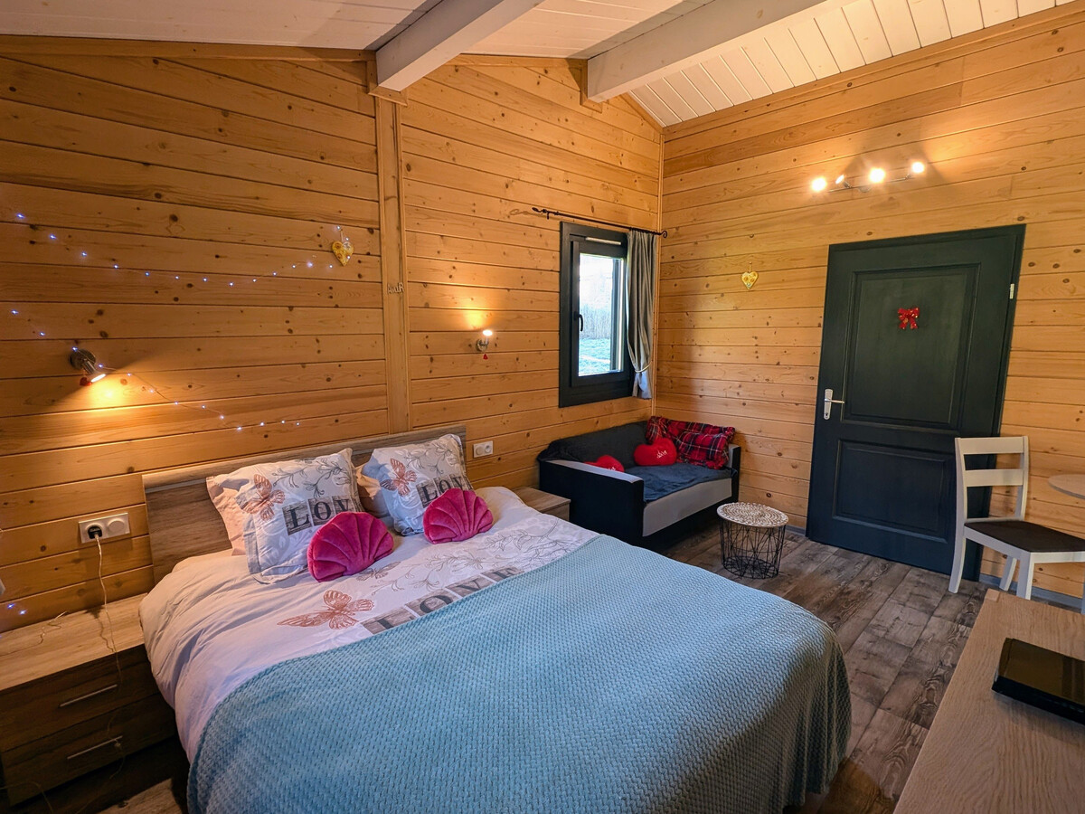 Chalet Jonquille avec Spa dans les Vosges du Sud - Photo 6