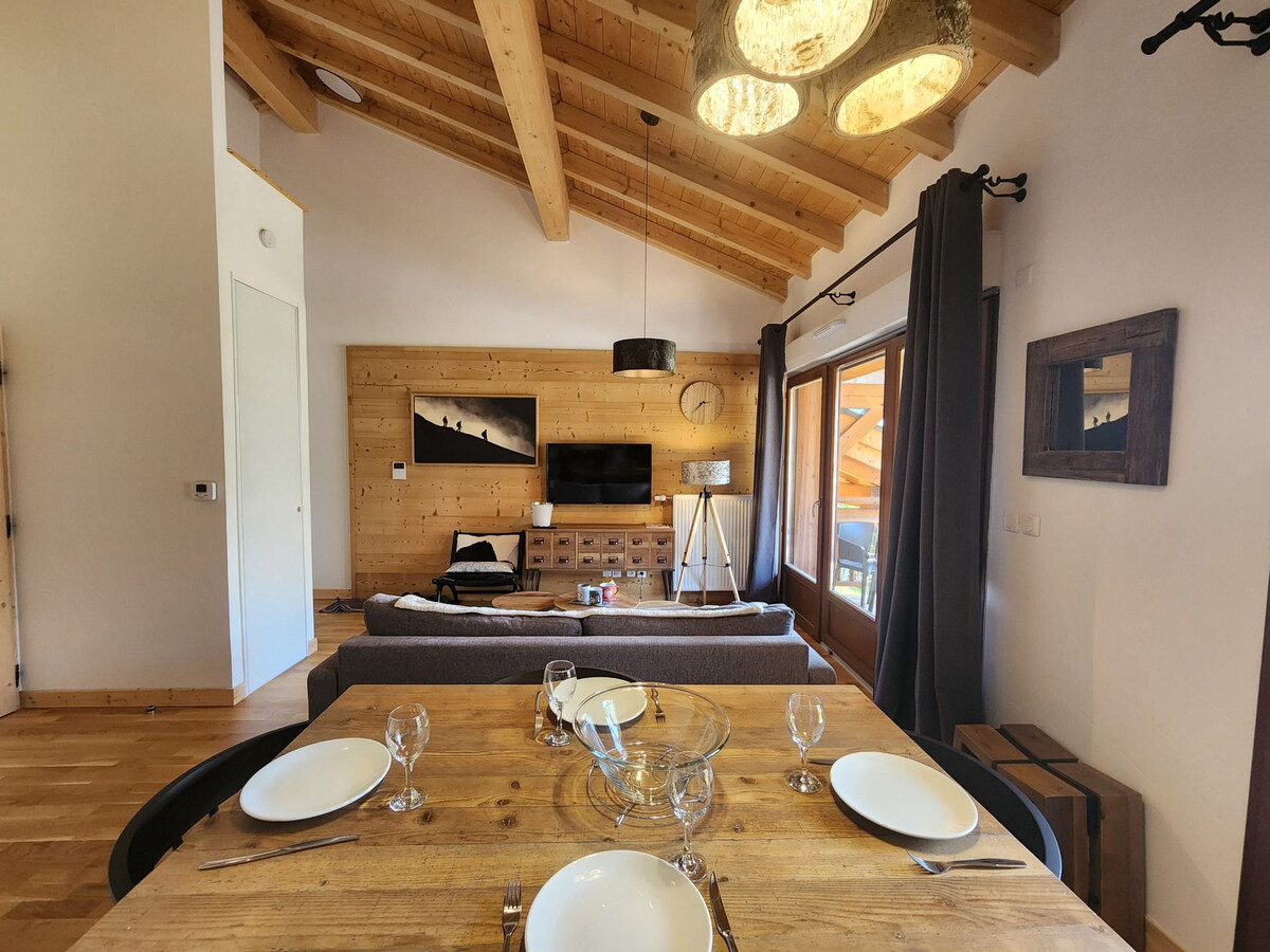 T2 cabine 4 pers. Samoëns, balcon Ouest, parking - Photo 1