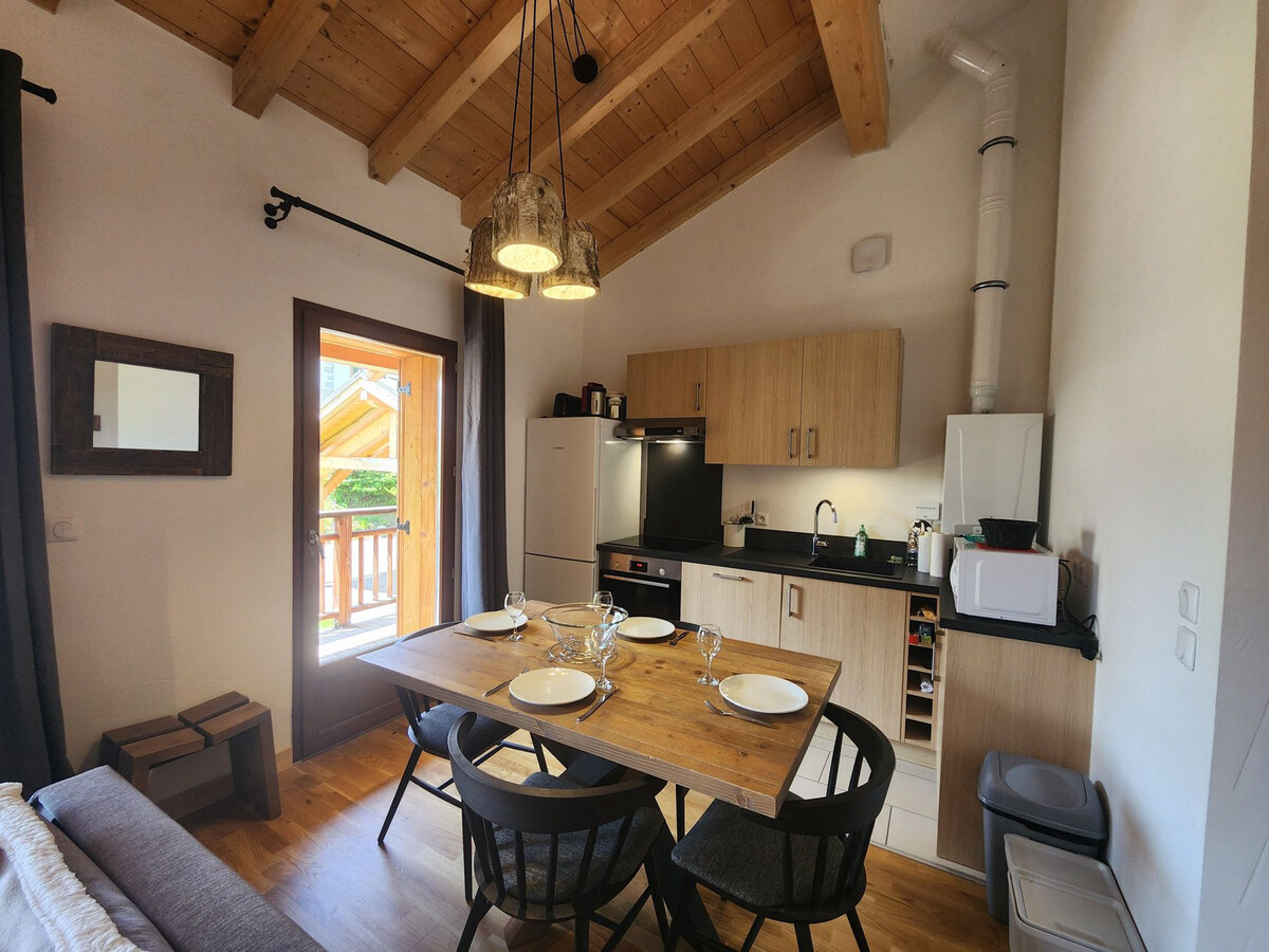 T2 cabine 4 pers. Samoëns, balcon Ouest, parking - Photo 2