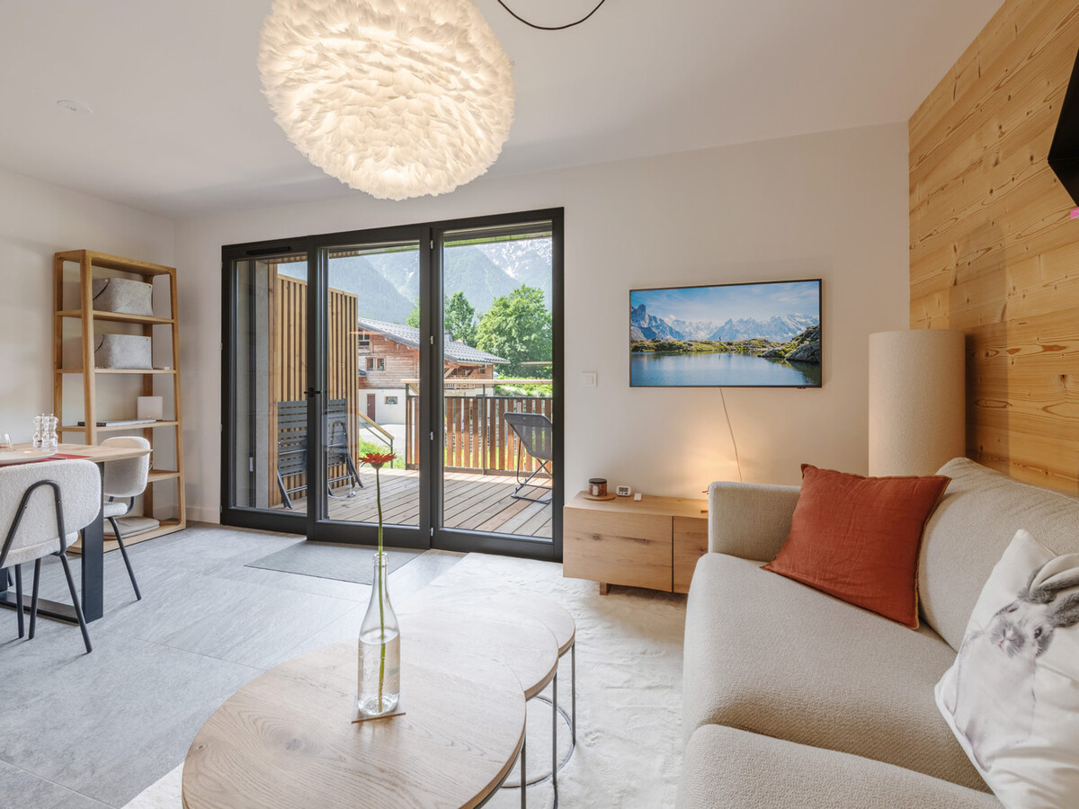 Appartement 60m² vue Mont-Blanc, terrasse privée - Photo 2