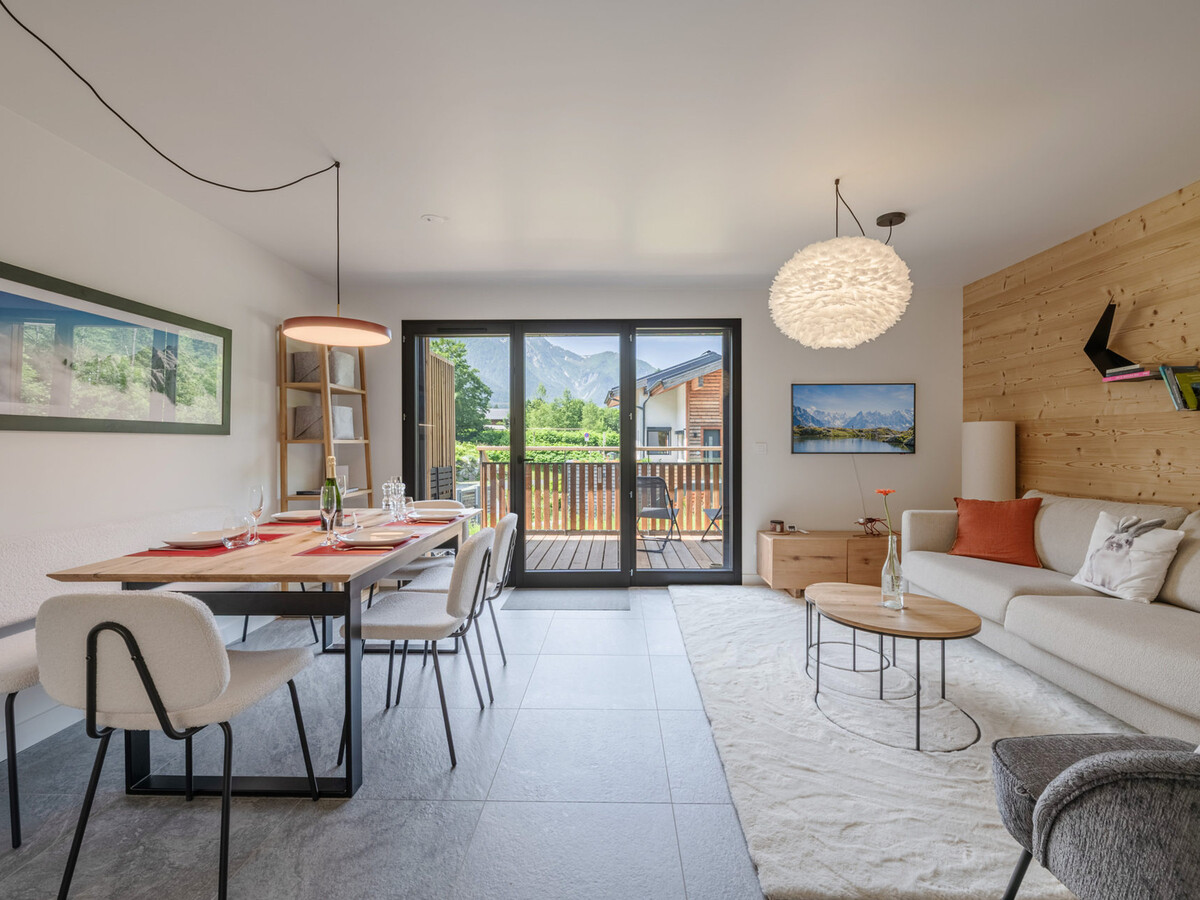 Appartement 60m² vue Mont-Blanc, terrasse privée - Photo 3