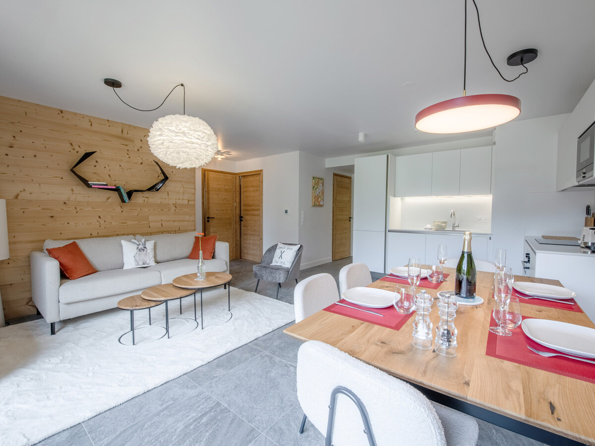 Appartement 60m² vue Mont-Blanc, terrasse privée - Photo 5