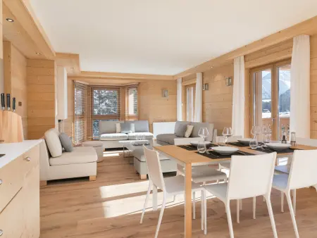 Location appartement à Courchevel 1850, Appartement Courchevel 1850 avec piscine et garage pour 6