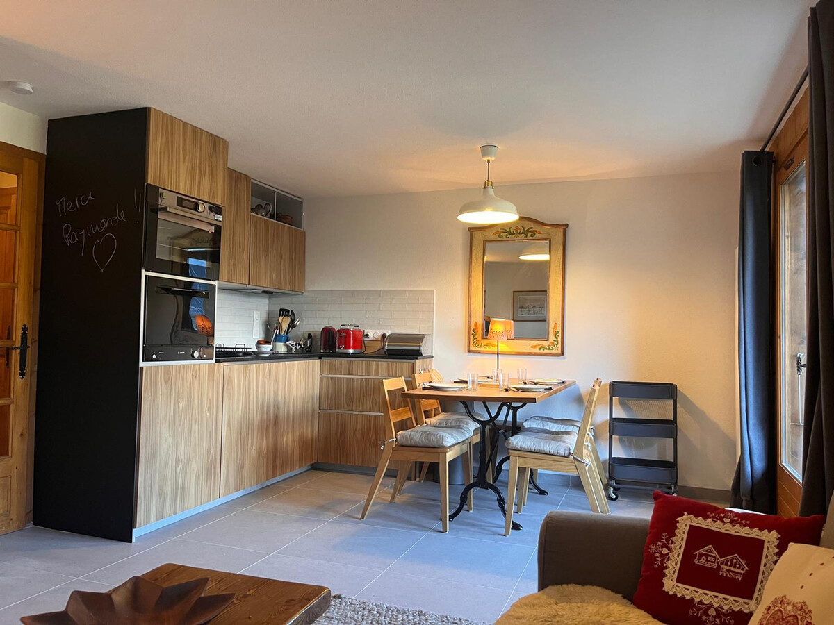 Appartement 2 pièces Saint-Gervais, 4 km des pistes - Photo 3